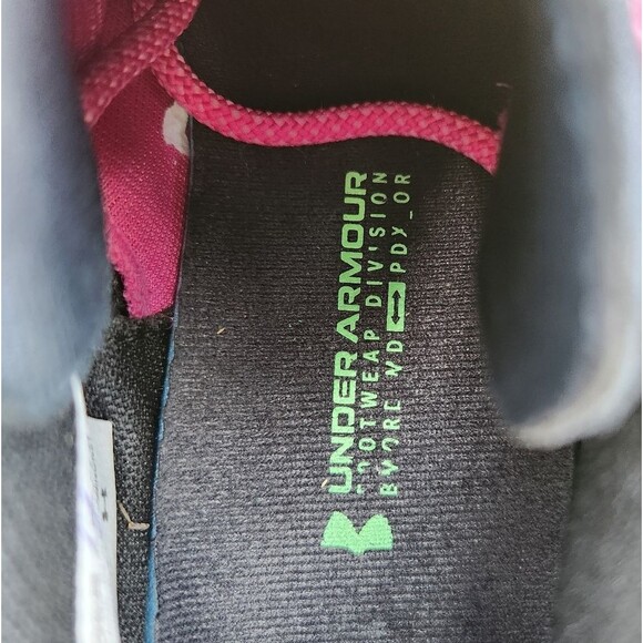 Under Armour Women's Non-Slip Aventure Pro Pink-Black Sneakers Shoes Size 5.5 - Picture 13 of 15